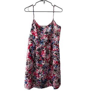 J.Crew splattered print dress